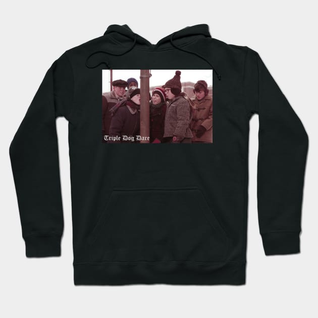 Triple Dog Dare Hoodie by yagelv